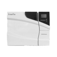 Autoclave Clase B 23 Litros Kinefis Deluxe + Destilador de agua de regalo: con impresora interna, doble cierre de seguridad, USB y display LCD